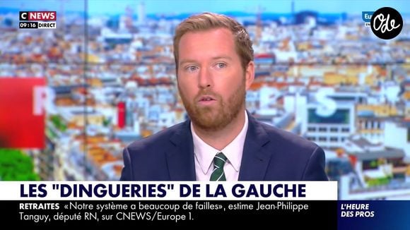 Thomas Bonnet fait désormais partie des visages de CNews et présente également 60 Minutes Info.

Thomas Bonnet, chroniqueur sur l'antenne de "CNews", a annoncé qu'il allait devenir papa. Capture d'écran CNews