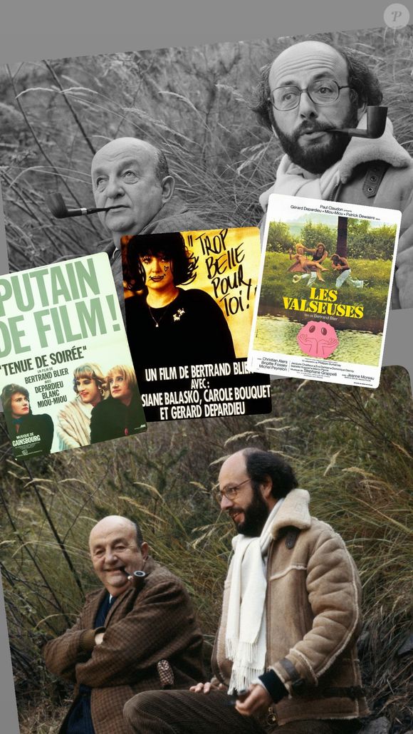 Story de Dimitri Rassam, en hommage au réalisateur Bertrand Blier, mort ce mardi 21 janvier à l'âge de 85 ans