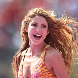 19 juillet 2026, East Rutherford (New Jersey, États-Unis) – Shakira se produit lors du spectacle de la mi-temps de la finale de la Coupe du monde de la FIFA 2026 opposant l'Espagne à l'Argentine, au New York New Jersey Stadium, à East Rutherford.

Photo : William Volcov / Brazil Photo Press / Bestimage.