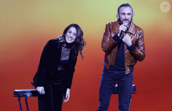 Les bénéfices de ce concert seront reversés à l'association.

Exclusif - Sofia Essaïdi, Christophe Willem lors de l'enregistrement de l'émission "Nos voix pour toutes" au profit de la Fondation des femmes à l’Adidas Arena diffusée sur TMC le 25 novembre 2025, à Paris, France, le 19 novembre 2025. © Guirec-Moreau/Bestimage