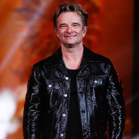 David Hallyday lors de l’émission "La grande soirée du 31 décembre de Paris" diffusée sur France 2 sur les Champs-Elysées à Paris, France, le 31 décembre 2024.  © Clovis-Tribeca/Bestimage
