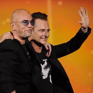 Exclusif - Pascal Obispo et David Hallyday - Enregistrement de l'émission TV "La Chanson Secrète 2", qui sera diffusée le 14 septembre sur TF1. Le 25 juin 2019
© Gaffiot-Perusseau / Bestimage