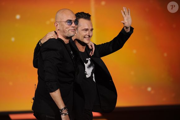 Exclusif - Pascal Obispo et David Hallyday - Enregistrement de l'émission TV "La Chanson Secrète 2", qui sera diffusée le 14 septembre sur TF1. Le 25 juin 2019
© Gaffiot-Perusseau / Bestimage