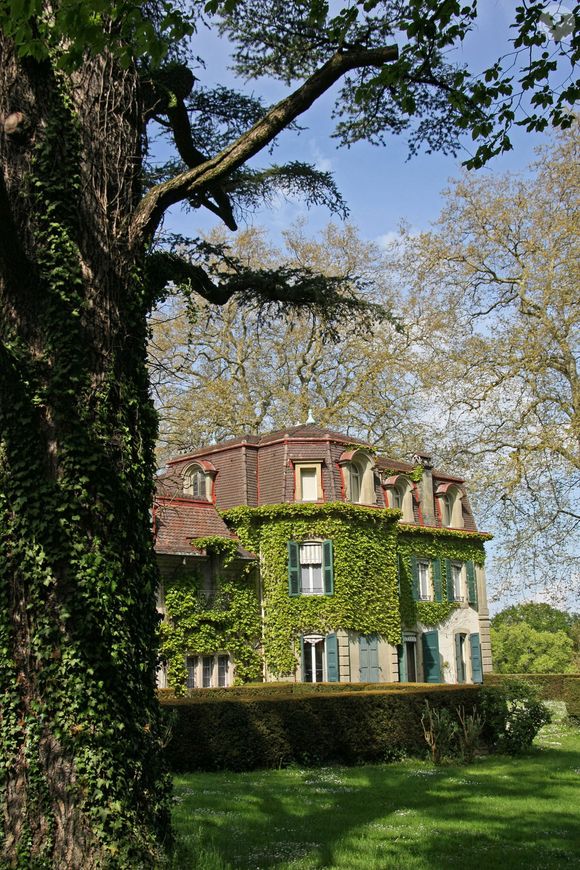 Le Musée du Château de Penthes à Pregny-Chambesy, en Suisse, collectionne et expose des objets historiques et des témoins de l'histoire des Suisses dans le monde, du XVe siècle à nos jours. 04 mai 2008. Photo by Bouvet A/Alpaca/AND/ABACAPRESS.COM
