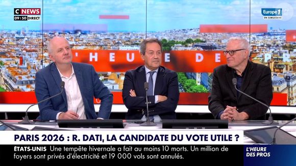 Pascal Praud taquine Georges Fenech à la fin de son émission L'Heure des Pros sur CNews le 26 janvier 2026

Capture d'écran CNews