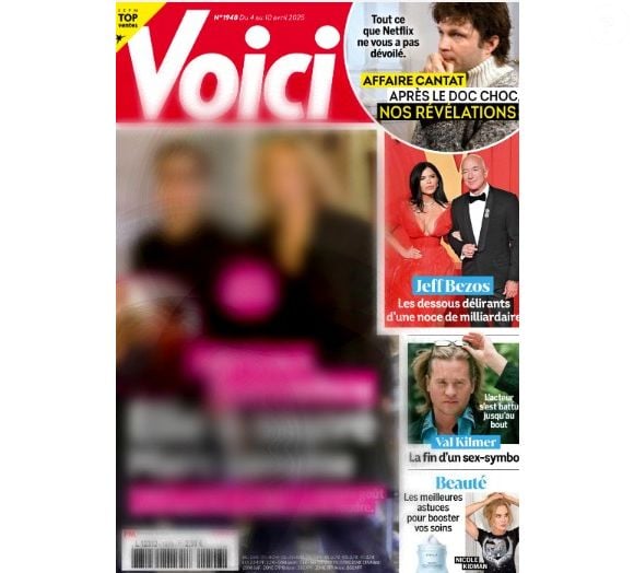 Couverture "Voici" du 4 avril 2025
