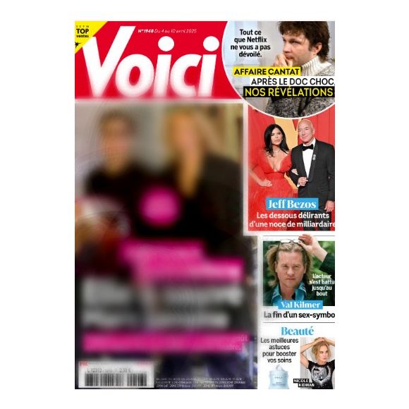 Couverture "Voici" du 4 avril 2025