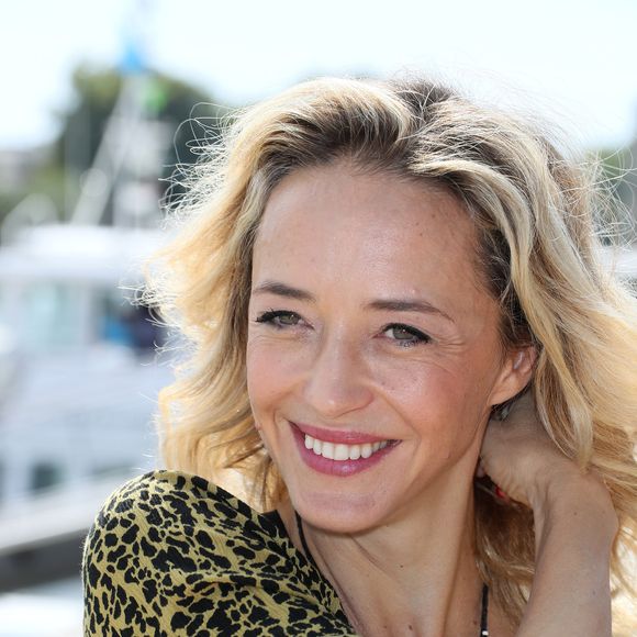 Hélène De Fougerolles pour la série télévisée "Balthazar" au photocall du troisième jour du festival international du film de La Rochelle, France, le 14 septembre 2018. © Patrick Bernard/Bestimage