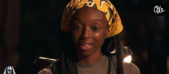 Aujourd'hui âgée de 26 ans, la jeune femme se présente avec un style différent de son aventure télévisuelle.

Septième épisode de "Koh-Lanta, La Revanche des 4 Terres", sur TF1.