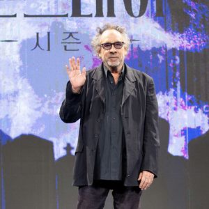 Tim Burton en Corée du Sud pour la promo de Mercredi saison 2 le 11 août 2025 @ Photo by Lee Jae-Won/AFLO