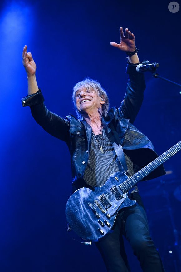 Jean-Louis Aubert sur scène lors du festival des Francofolies 2021 à la Rochelle, France, le 10 juillet 2021. ©BestImage
