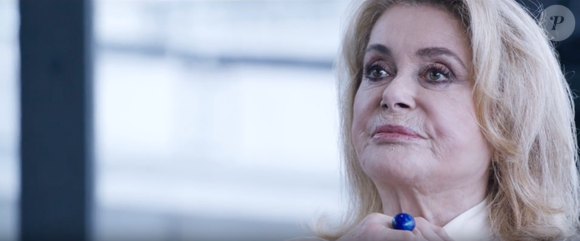 Capture d'écran de Catherine Deneuve dans "Les Recontres du Papotin" le 2 mai 2026