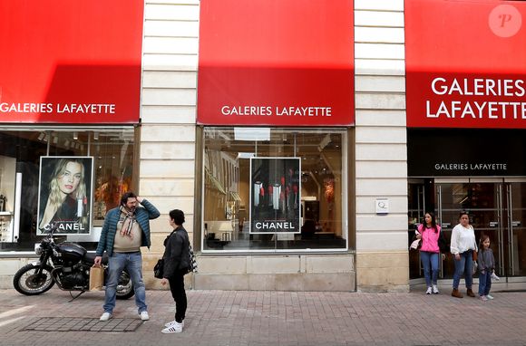 Illustration du magasin Les Galeries Lafayette, rue Sainte-Catherine, à Bordeaux. Le 20 mars 2024
© Patrick Bernard / Bestimage