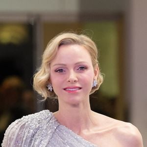 S.A.S. la princesse Charlène de Monaco assiste à la 70e édition du Bal de la Rose au Sporting Club de Monte-Carlo à Monaco, le 21 mars 2026.  © Olivier Huitel/Pool Monaco/Bestimage