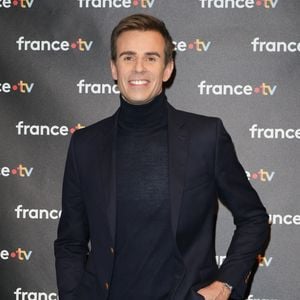 Jean-Baptiste Marteau - Photocall à l'occasion des 40 ans de l'émission "Télématin" au siège de France Télévisions à Paris le 6 février 2025. © Coadic Guirec/Bestimage