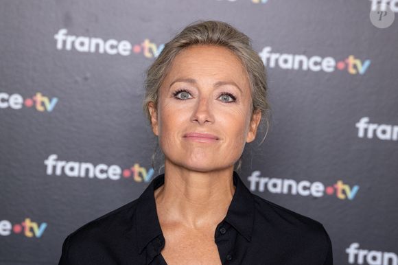 Anne-Sophie Lapix assiste à la conférence de presse de France TV le 04 septembre 2024 à Paris, France. Photo par Nasser Berzane/ABACAPRESS.COM