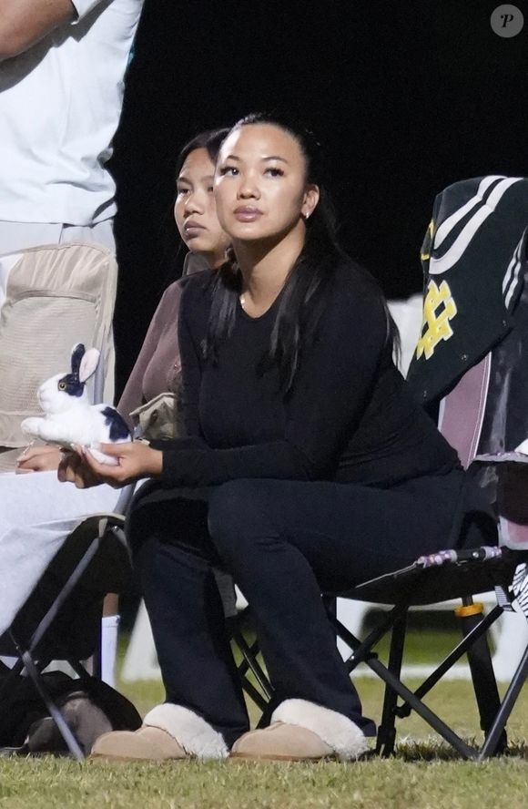 Orange County, CA - EXCLUSIF - Dana Tran, la mère de la fille de Diddy, est vue en train d'assister à un match de football avec leur enfant, alors que Diddy fait face à une audience de libération sous caution. 2024 (Backgrid USA / Bestimage).