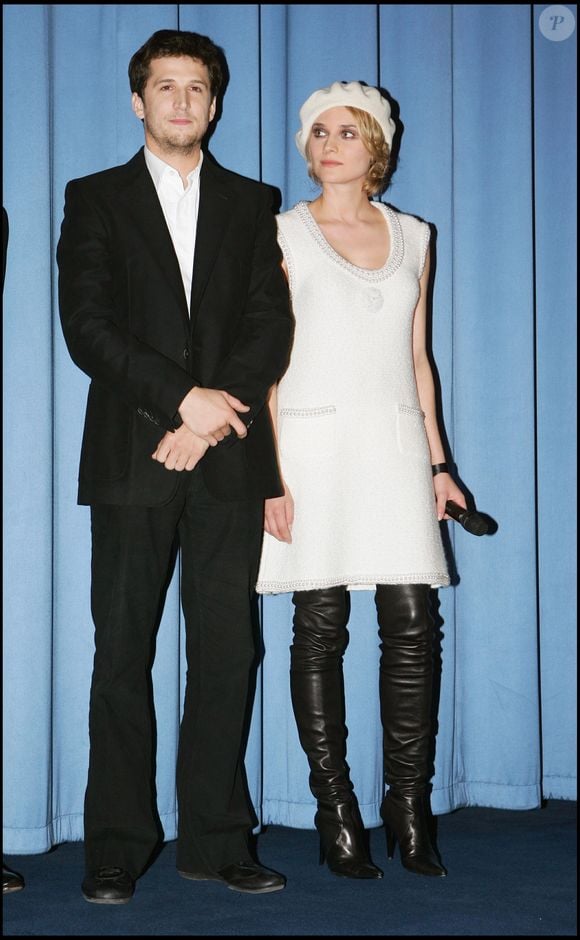 Diane Kruger et Guillaume Canet - Avant-première du film Joyeux Noel à Paris (archive)