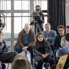 Charlotte Gainsbourg dans "Les rencontres du Papotin", dans l'émission diffusée le samedi 5 avril 2025 sur France 2. © Léo Kekemenis - France Télévisions