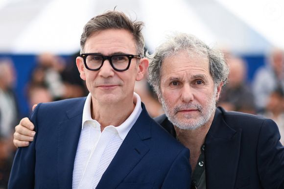 Michel Hazanavicius et Serge Hazanavicius au Photocall de La Plus Precieuse des Marchandises dans le cadre du 77ème Festival International du Film de Cannes à Cannes, France, le 25 mai 2024. Photo Aurore Marechal/Abaca
