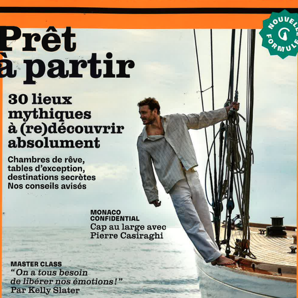 Couverture de "The Good Life" avril-mai avec Pierre Casiraghi