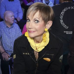 Exclusif - Isabelle Morini-Bosc, sur le plateau de l’émission « TPMP » présentée par C.Hanouna et diffusée en direct sur C8, Paris, France, le 24 fevrier 2025. © Jack Tribeca / Bestimage