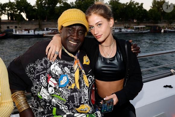 Sasha Nikolic lors de la soirée d'anniversaire de Joalukas Noah, fils de Yannick Noah et Isabelle Camus, pour ses 18 ans à Paris le 10 juin 2022. © Cyril Moreau / Bestimage