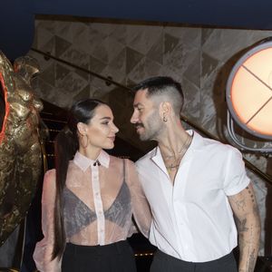 Jade Leboeuf et son mari Stéphane Rodrigues lors de la soirée de la grande finale du concours Top Model International au Lido à Paris, France, le 19 janvier 2020. 

© Pierre Perusseau/Bestimage