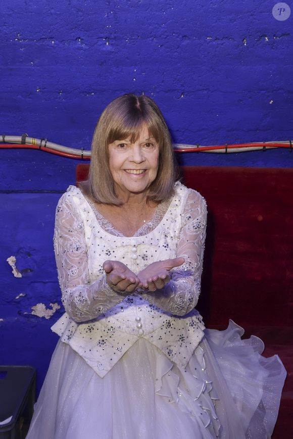 Exclusif - Chantal Goya, lors de la représentation pour Les Pièces Jaunes du Cirque Bouglione au Cirque d'Hiver organisée par le couturier Stéphane Rolland, Paris, France, le 10 janvier 2026. © Jack Tribeca / Bestimage