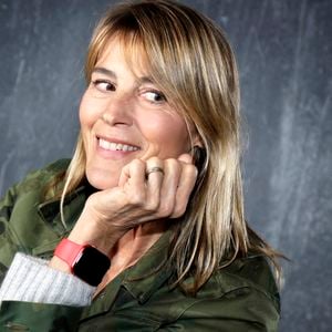 Portrait de Nathalie Simon, 56 ans, à Paris le 4 février 2021. © Cédric Perrin / Bestimage