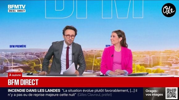 Marie Gentric et Valentin Demay le dimanche 16 août 2026 sur BFMTV