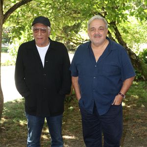 Gérard Darmon et Didier Bourdon assistent au Photocall A l'Ancienne dans le cadre du 17ème Festival du Film d'Angoulême à Angoulême, 28 août 2024, France. Photo Jerome Dominé/ABACAPRESS.COM