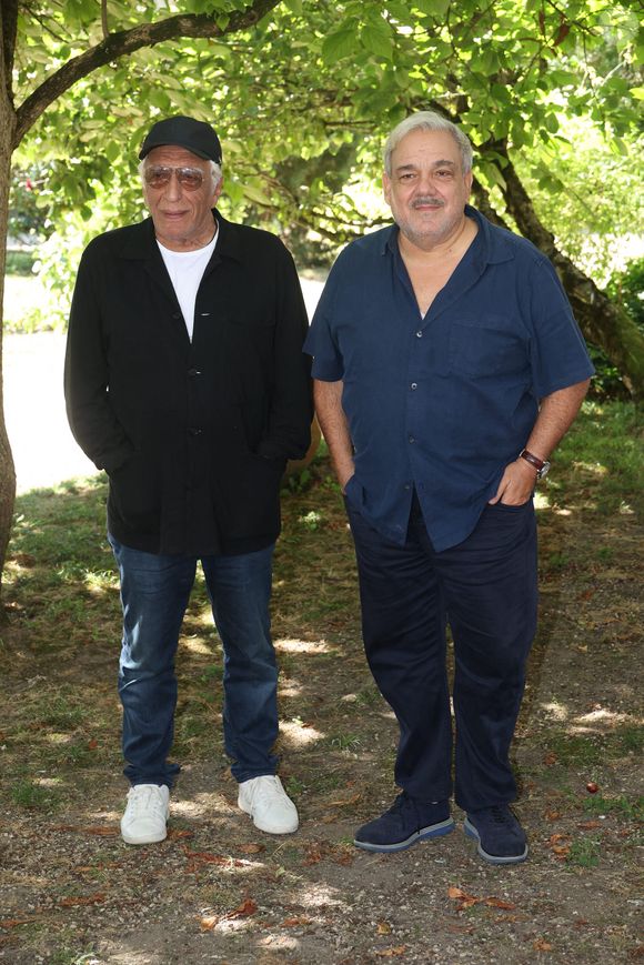 Gérard Darmon et Didier Bourdon assistent au Photocall A l'Ancienne dans le cadre du 17ème Festival du Film d'Angoulême à Angoulême, 28 août 2024, France. Photo Jerome Dominé/ABACAPRESS.COM