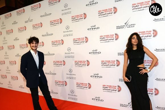 L'actrice iranienne Golshifteh Farahani et l'acteur français Louis Garrel arrivent pour la projection du film « My Sweet Pepper Land » à l'Emirates Palace, à Abou Dhabi, aux Émirats arabes unis, le 27 octobre 2013, dans le cadre du 7e Festival du film d'Abou Dhabi. Photo : Ammar Abd Rabbo/ABACAPRESS.COM