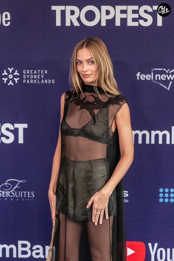 L’actrice Margot Robbie et d’autres célébrités assistent au festival Tropfest 2026, le 22 février 2026, au Centennial Park de Sydney, en Australie. 

© Bestimage