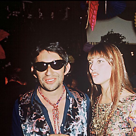 Archives -  Serge Gainsbourg et Jane Birkin arrivent à une soirée déguisée en 1970. (AGENCE / BESTIMAGE).