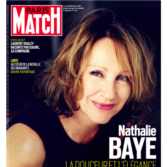 Le magazine "Paris Match" lui a rend hommage en Une ce 22 avril 2026.

"Paris Match" rend hommage à Nathalie Baye dans son édition du 22 avril 2026.