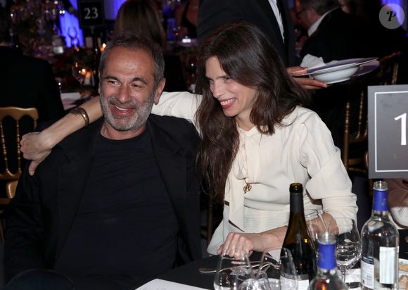 Exclusif - Jean-Yves Le Fur et Maïwenn Le Besco - Dîner de l'association AEM (Un Avenir pour les Enfants du Monde), au profit des enfants du Rwanda par Babeth Djian au pavillon Ledoyen à Paris. Le 23 mars 2023 © Bertrand Rindoff Petroff-Olivier Borde / Bestimage
