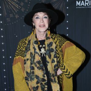 Exclusif - Anny Duperey - Générale de la pièce "Les gens de Bilbao naissent où ils veulent" au théâtre Marigny à Paris le 19 Novembre 2024. © Bertrand Rindoff / Bestimage