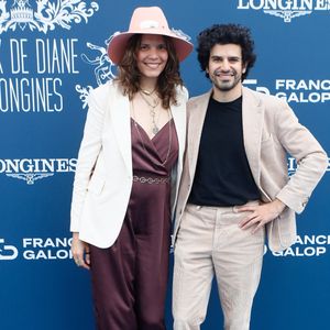 Vanille Clerc (fille de Julien Clerc et de Virginie Coupérie-Eiffel) - People au prix de Diane à l'hippodrome de Chantilly, France, le 16 juin 2024. © Christophe Clovis / Bestimage