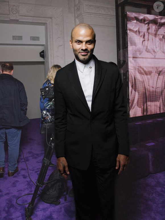Tony Parker au Front Row du défilé Messika Collection Prêt-à-Porter Printemps-Été 2026 lors de la Fashion Week de Paris (PFW), au Musée des Arts décoratifs, à Paris, France, le 3 octobre 2026. © Sam Delpech/Bestimage