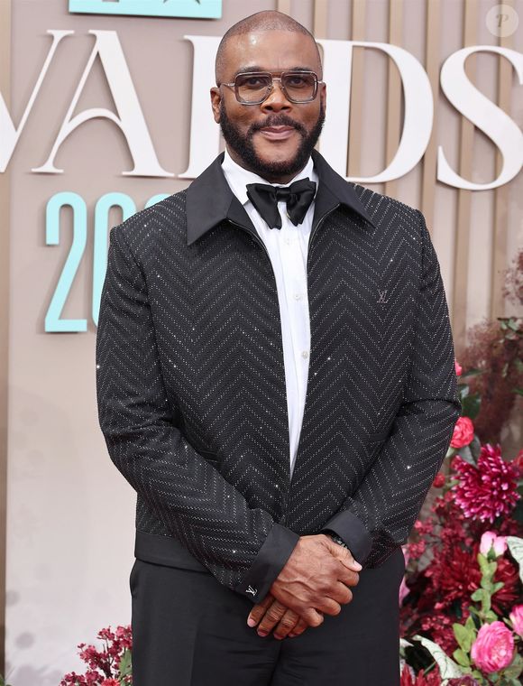 C'est notamment le cas du comédien et producteur Tyler Perry, qui est le parrain de Lilibet.

Tyler Perry à Los Angeles, lors BET Awards au Peacock Theater, en 2025.