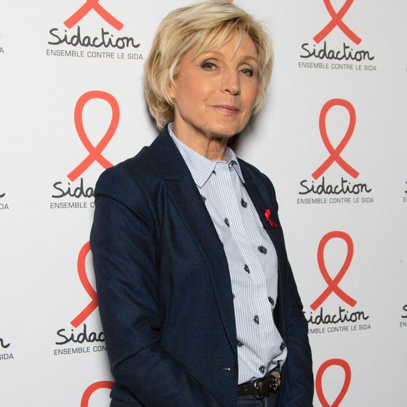 Evelyne Dheliat participe à la soirée de lancement du Sidaction 2022 à la Salle Wagram le 07 mars 2022 à Paris, France. Photo by Nasser Berzane/ABACAPRESS.COM