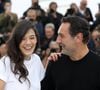 Mélanie Doutey et Gilles Lellouche - Photocall du film "Le grand bain" au 71ème Festival International du Film de Cannes, le 13 mai 2018.
© Borde / Jacovides / Moreau / Bestimage