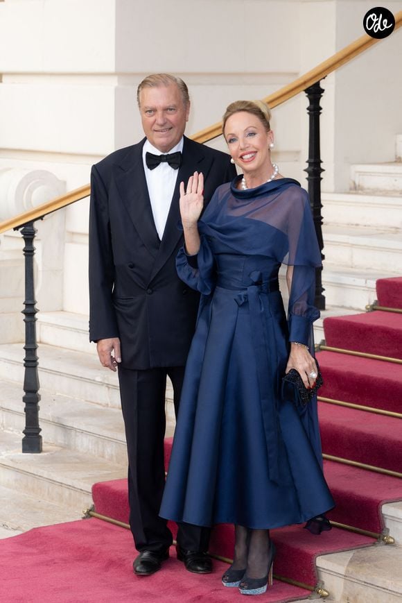 Le prince Charles de Bourbon des Deux-Siciles et Camilla de Bourbon des Deux-Siciles à l'opéra de Monte-Carlo pour un récital de Cecilia Bartoli le 2 octobre 2026. © Olivier Huitel / Pool Monaco / Bestimage