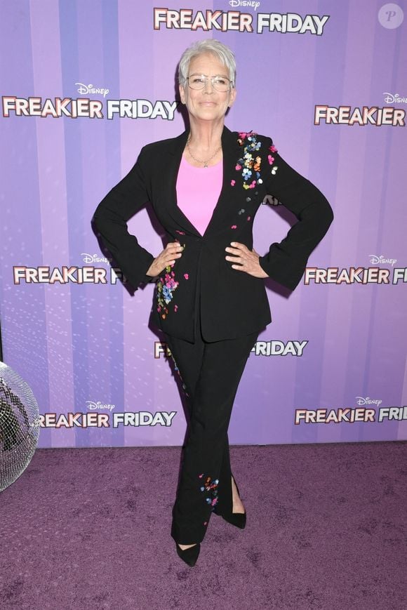 Jamie Lee Curtis pour la projection spéciale de "Freakier Friday" de Disney au Hudson Square Theater à New York.

Photo par Backgrid USA / Bestimage