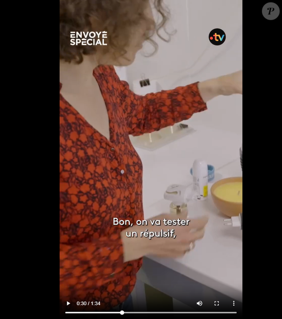 L'émission "Envoyé Spécial" va y consacrer un reportage.

Reportage sur les anti-moustiques qui va être diffusé dans "Envoyé Spécial" sur France 2.
