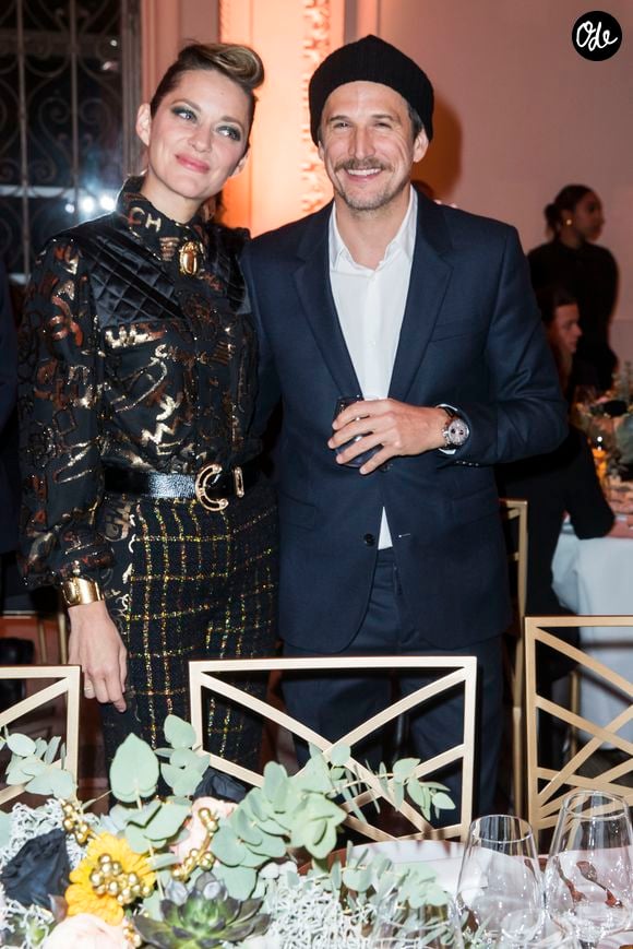 Marion Cotillard et son compagnon Guillaume Canet - Soirée des révélations des César 2019 au Petit Palais à Paris, France, le 14 janvier 2019. © Olivier Borde/Bestimage