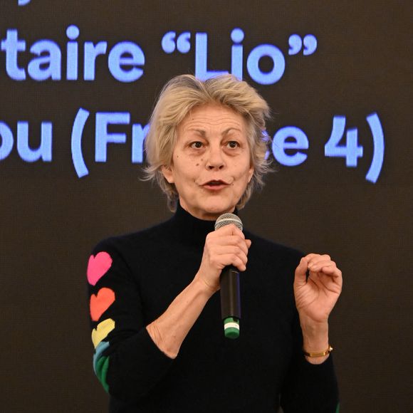 Lio (Trophee d'Honneur) lors de la 8ème cérémonie des Trophees mediaClub'Elles, qui s'est tenue à l'Hôtel de Lassay (Assemblée nationale française), à Paris, France, le 4 février 2026. Photo par Mireille Ampilhac/ABACAPRESS.COM