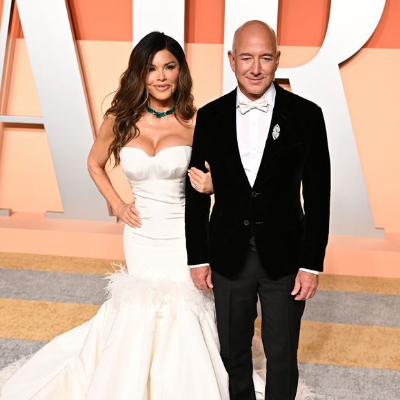 Jeff Bezos, Lauren Sánchez - Soirée Vanity Fair lors de la 97ème cérémonie des Oscars à Hollywood. Broadimage / Bestimage